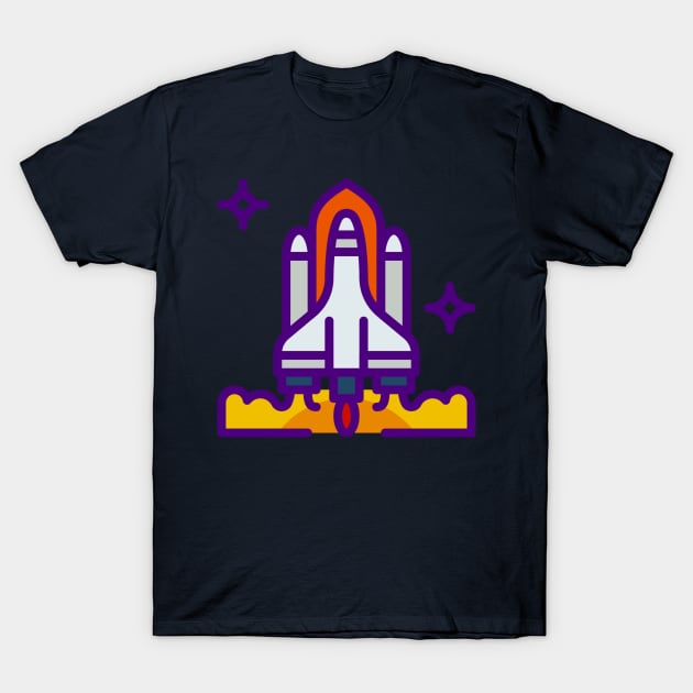 rocket T-Shirt by Pavlushkaaa